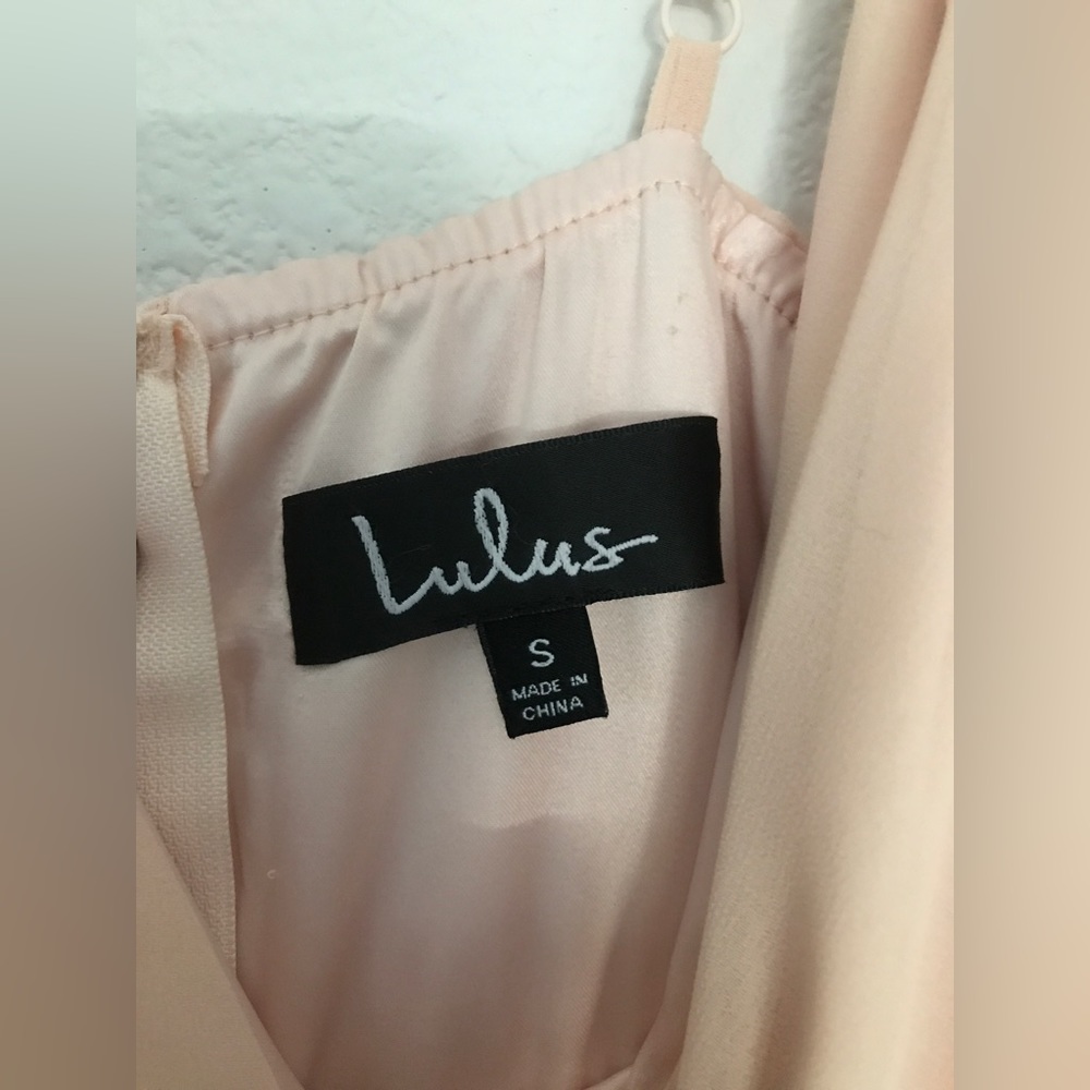 Lulus Chiffon Dress - Picture 4 of 4